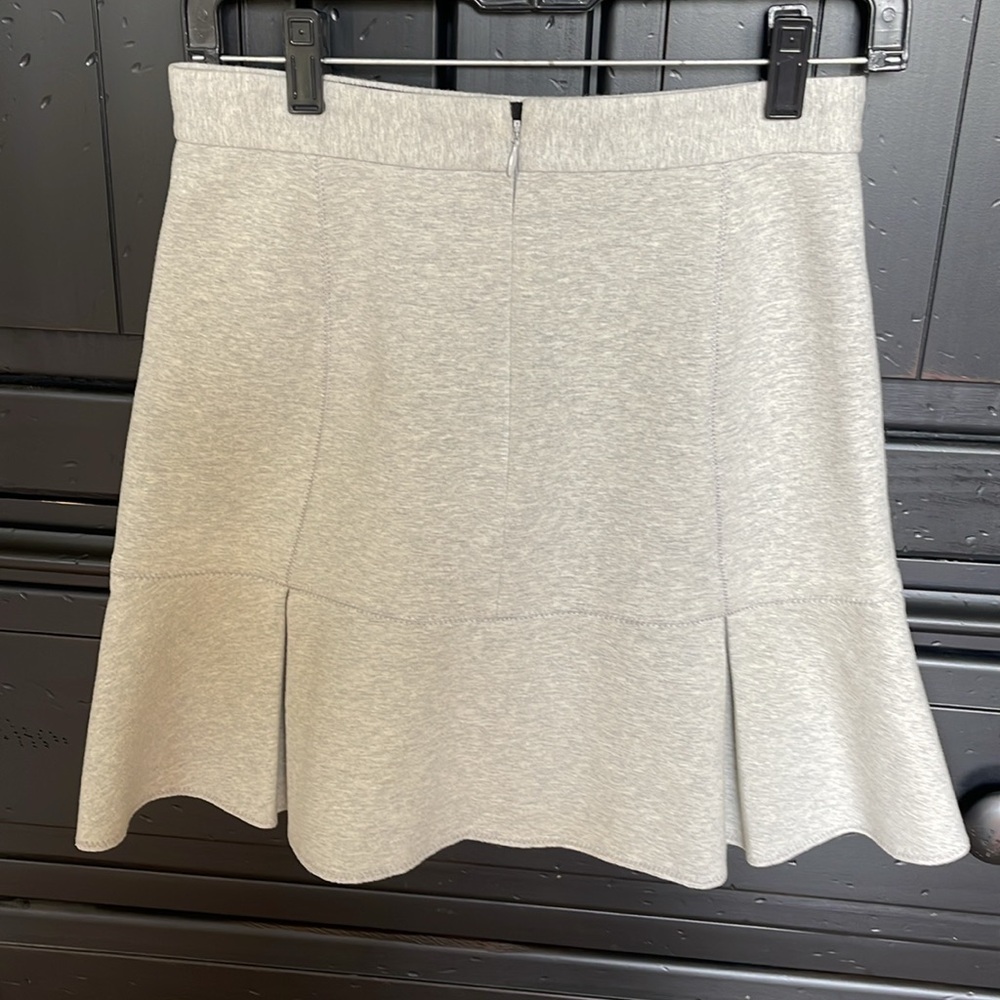 Madewell Mini Skirt in bonded jersey fabric size 2 - Picture 3 of 8